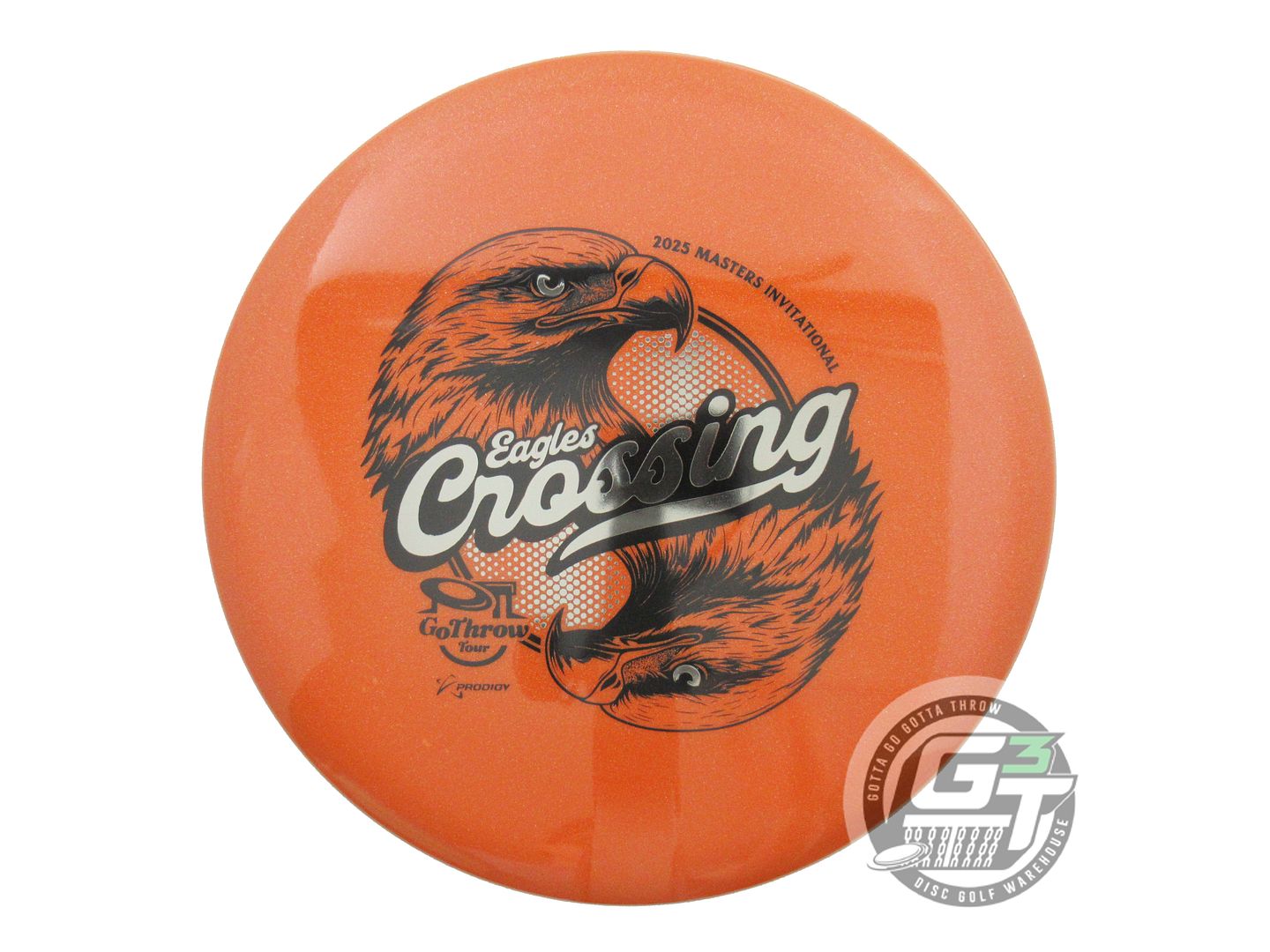 Prodigy Limited Edition 2025 GoThrow Tour Eagles Crossing Stamp Glimmer 750 Series M4 Midrange Golf Disc (Individually Listed)