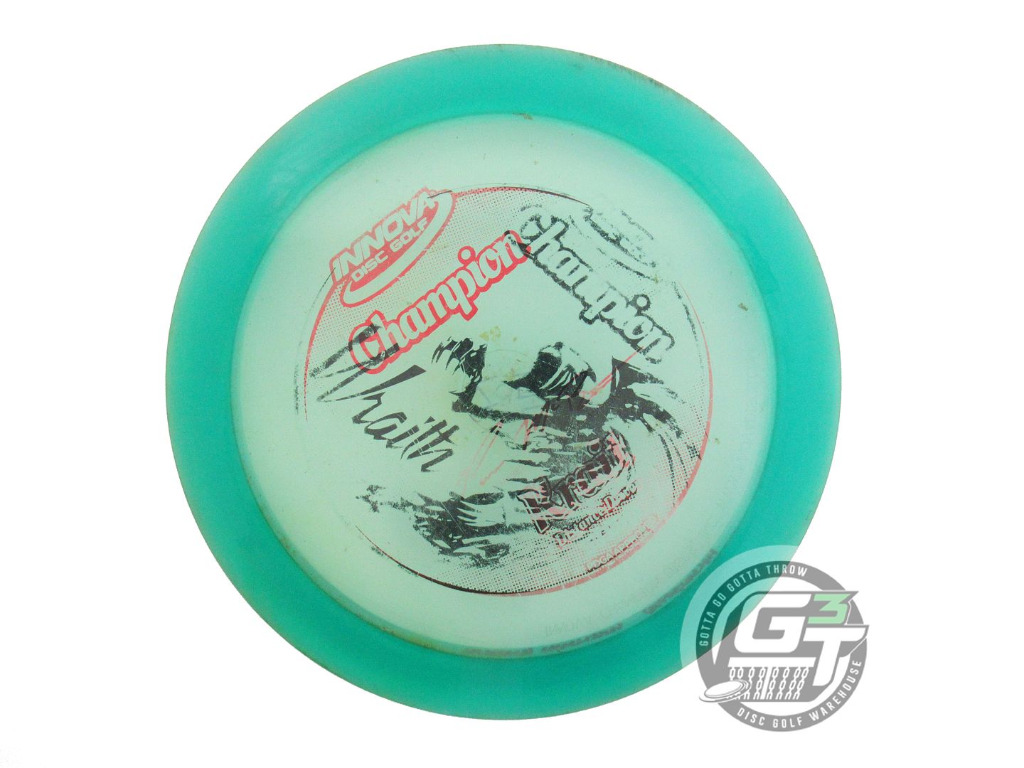 USED Innova X-OUT XXL Champion Wraith 172g Seafoam Distance Driver Golf Disc