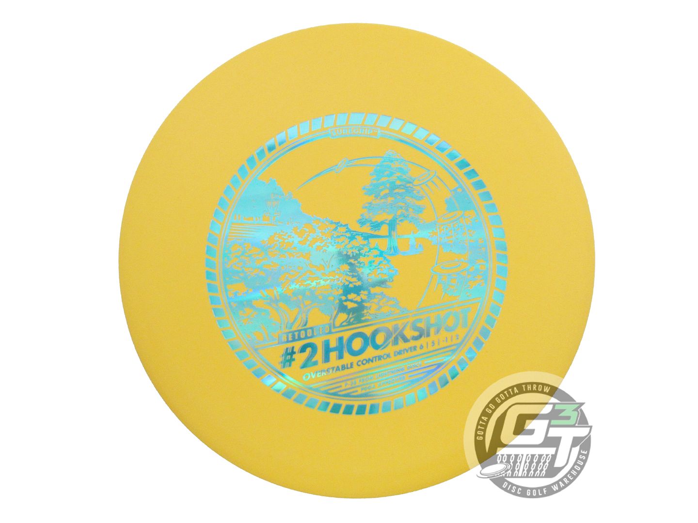 Lightning Sure Grip #2 Hookshot Fairway Driver Golf Disc (Individually Listed) - Gotta Go Gotta Throw