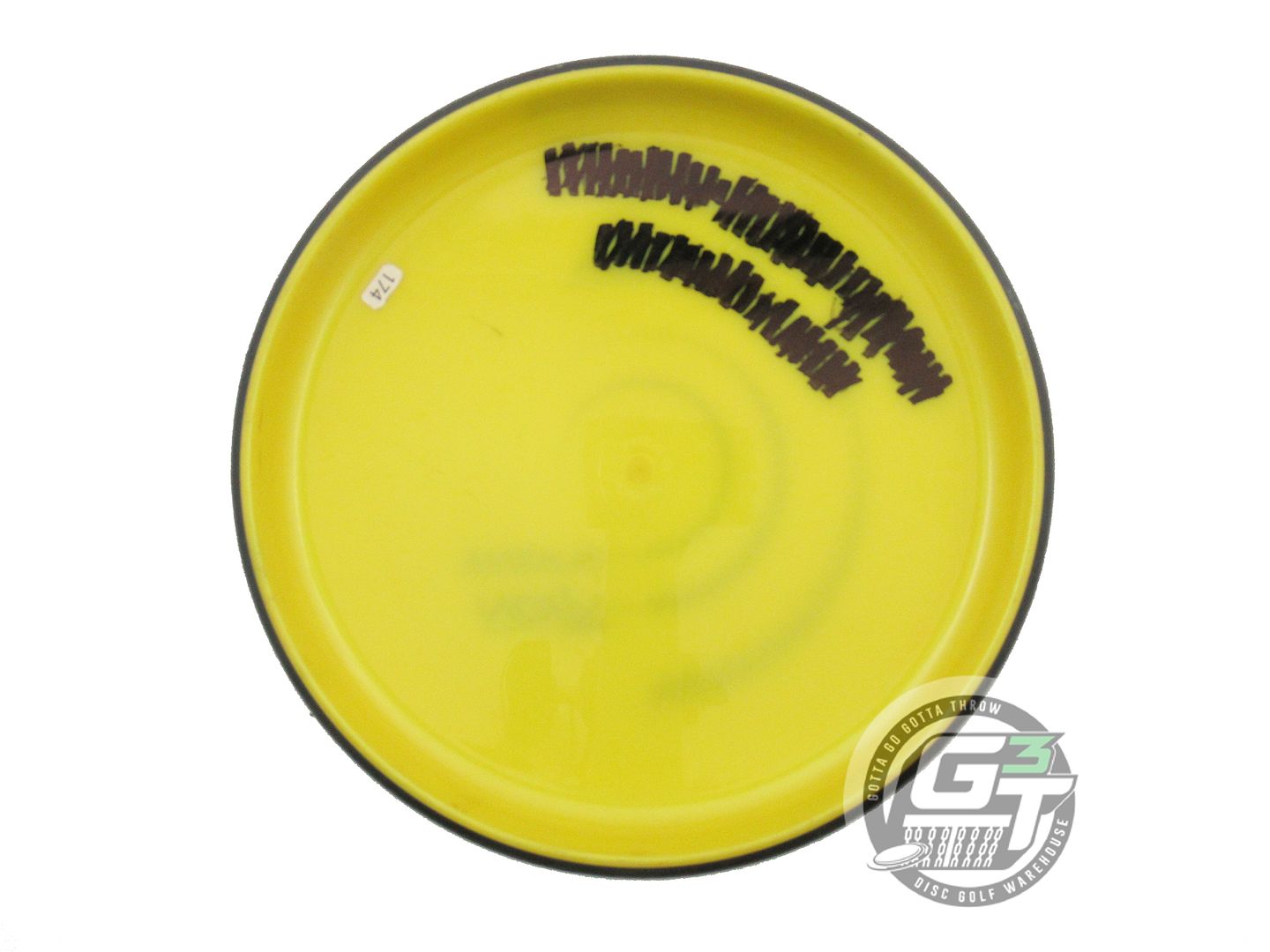 USED MVP Disc Sports Plasma Ion 174g Yellow PFN Putter Golf Disc