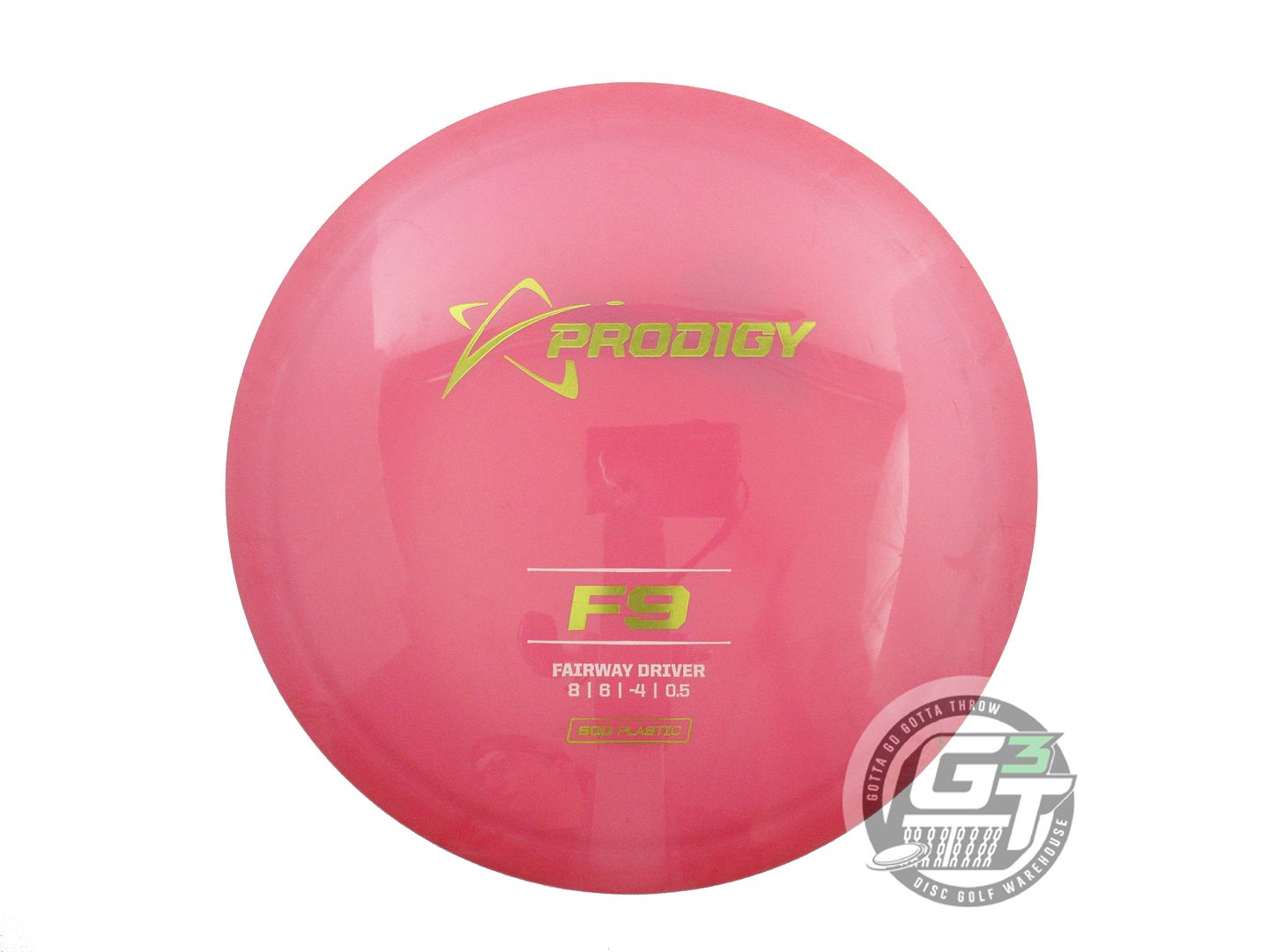USED Prodigy Discs 500 F9 176g Pink Gold Foil Fairway Driver Golf Disc