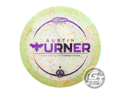 Discraft Limited Edition Victory Edition 2025 The Majestic Champion Austin Turner Confetti Elite Z Cicada Fairway Driver Golf Disc (Individually Listed)
