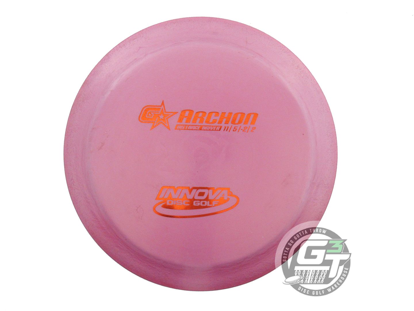USED Innova GStar Archon 167g Pink Orange Foil Distance Driver Golf Disc