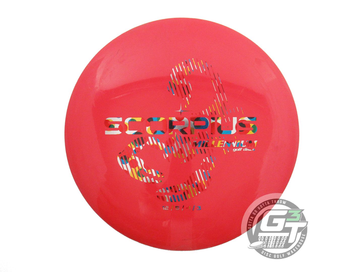 USED Millennium Standard Scorpius 176g Red Wonder Bread Distance Driver Disc