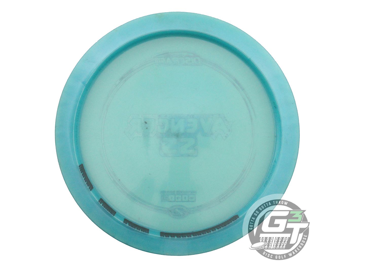 USED Discraft Z Avenger SS 171g Aqua Pink Camo Foil Distance Driver Golf Disc