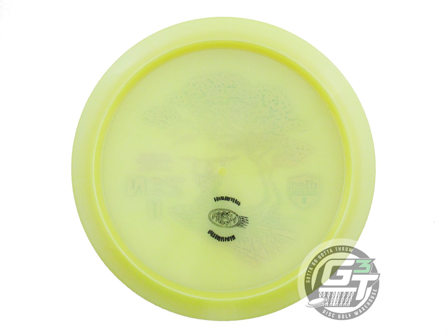USED DiscMania ZEN 2 Meta  Essence 171g Yellow Rainbow Foil Driver Golf Disc