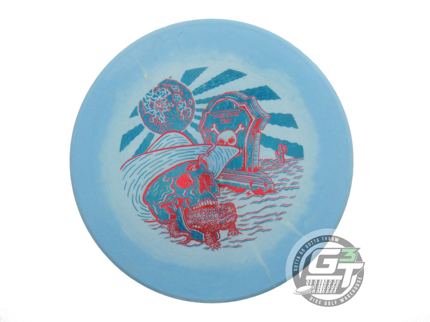 USED Lone Star [ARTIST] Bravo Horny Toad 173g Blue-Gray Putter Golf Disc