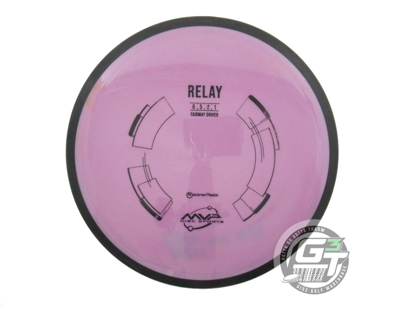 USED MVP Disc Sports Neutron Relay 167g Lilac Fairway Driver Golf Disc