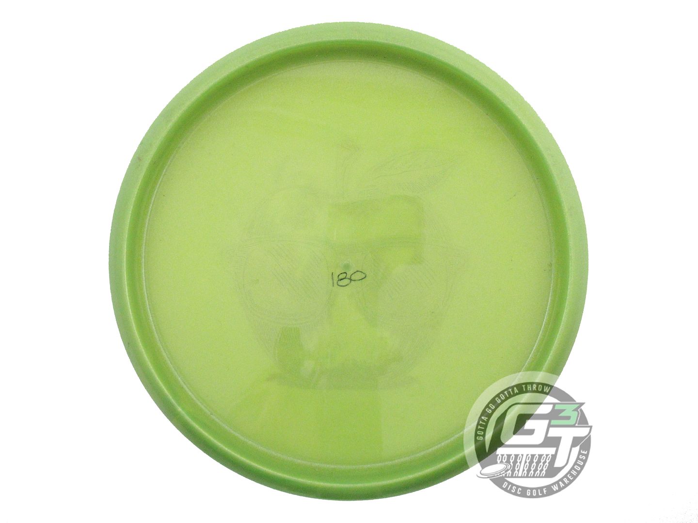 USED Innova Moondust Champion Mako3 180g Green Jellybean Foil Midrange Golf Disc