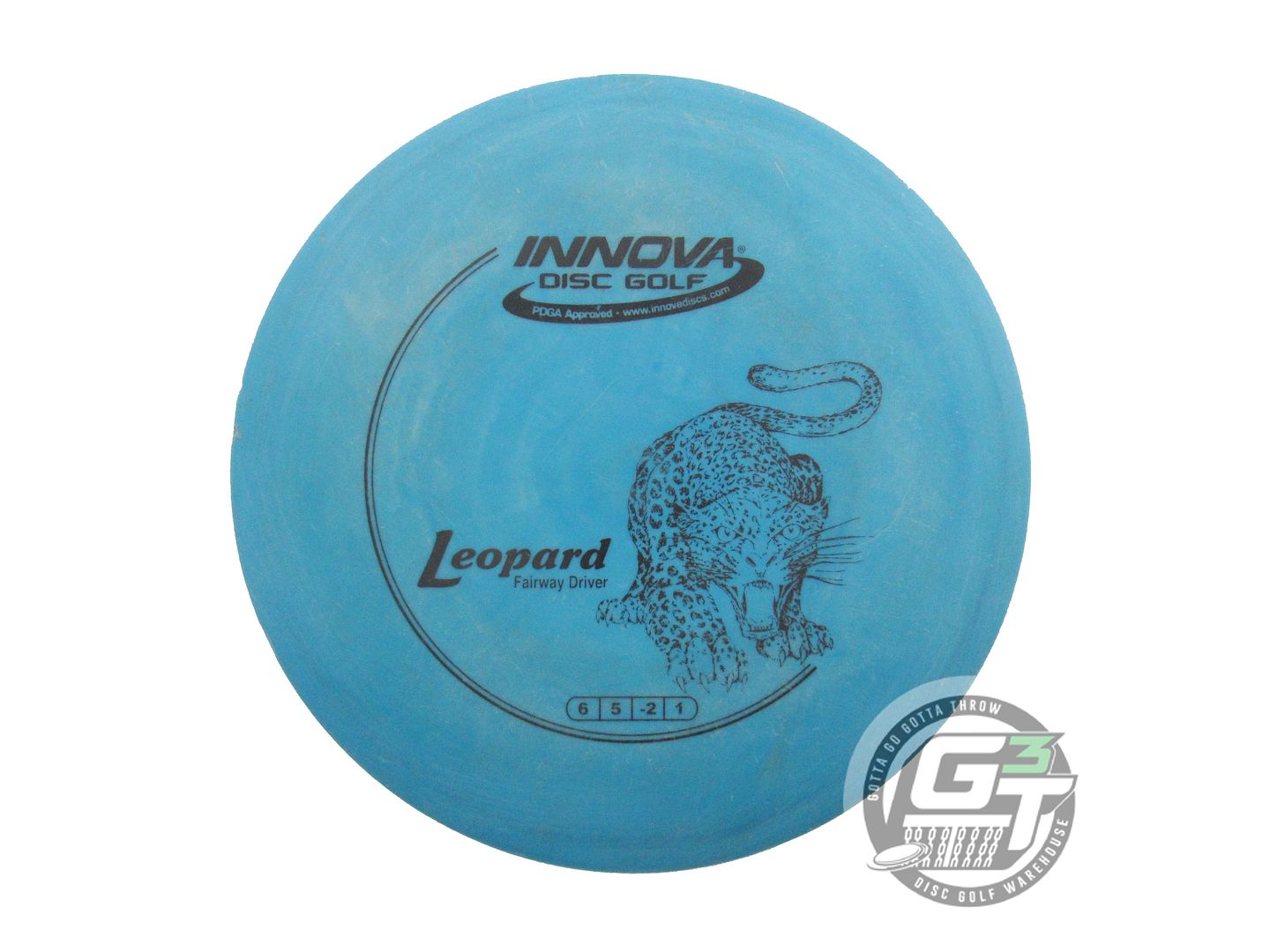 USED Innova DX Leopard 167g Blue Black Stamp Fairway Driver Golf Disc