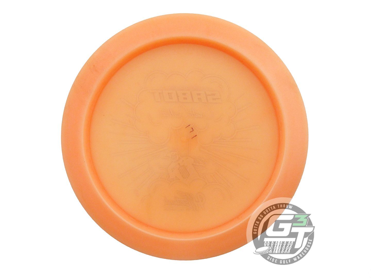 USED Hyzerbomb [GURTHIE] Lunar Glow Recon Sabot 171g Peach Driver Golf Disc