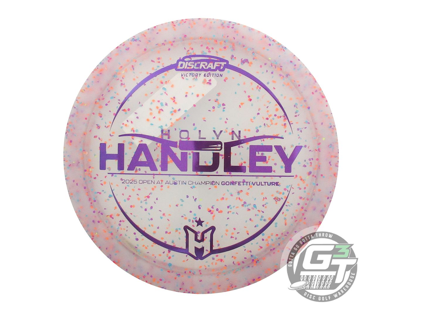 Discraft Limited Edition Victory Edition 2025 Open at Austin Champion Holyn Handley Swirl Elite Z Vulture Distance Driver Golf Disc (Individually Listed)