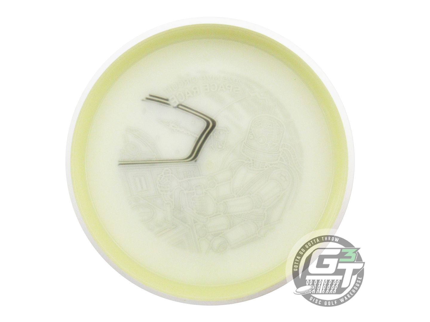 USED MVP Disc Sports [SPACE RACE] Eclipse Proton Atom 174g Glow Putter Golf Disc