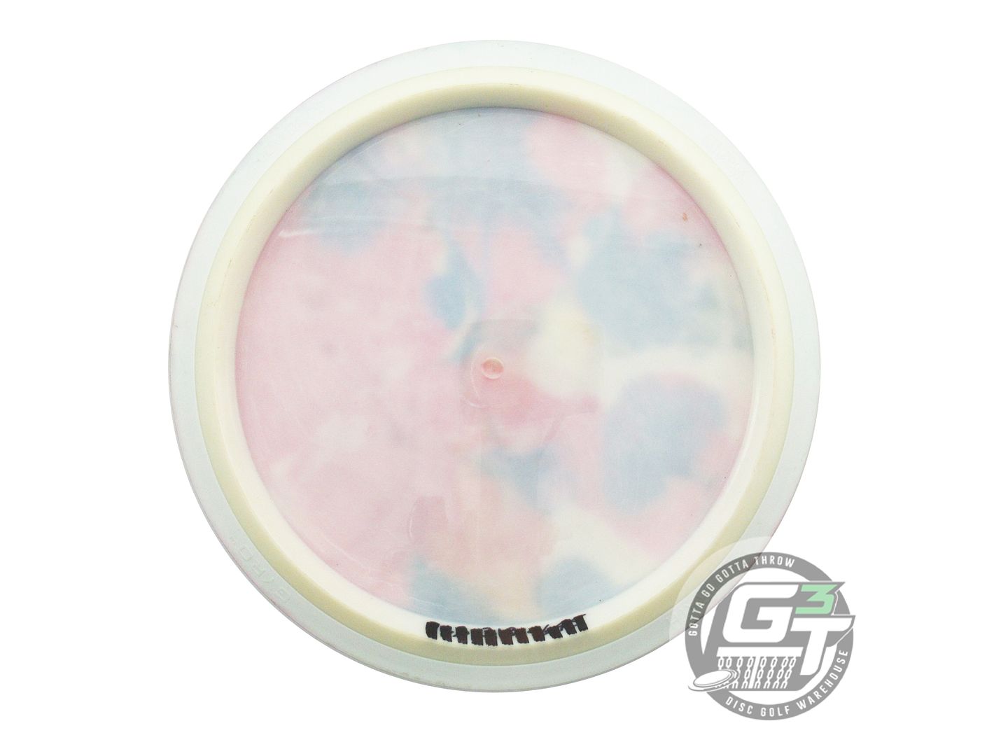 USED Axiom Discs Neutron Wrath 166g White HOME DYED Distance Driver Golf Disc