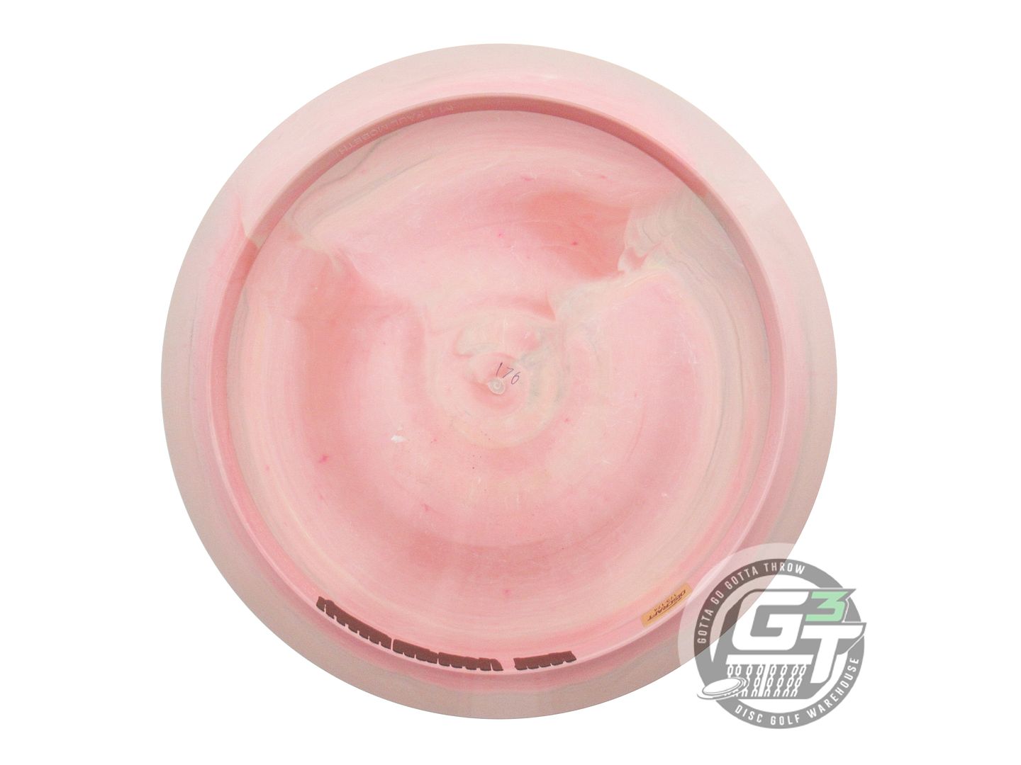 USED Discraft [McBETH] ESP Anax 175g Pink-Gray Diamond Plate Driver Golf Disc