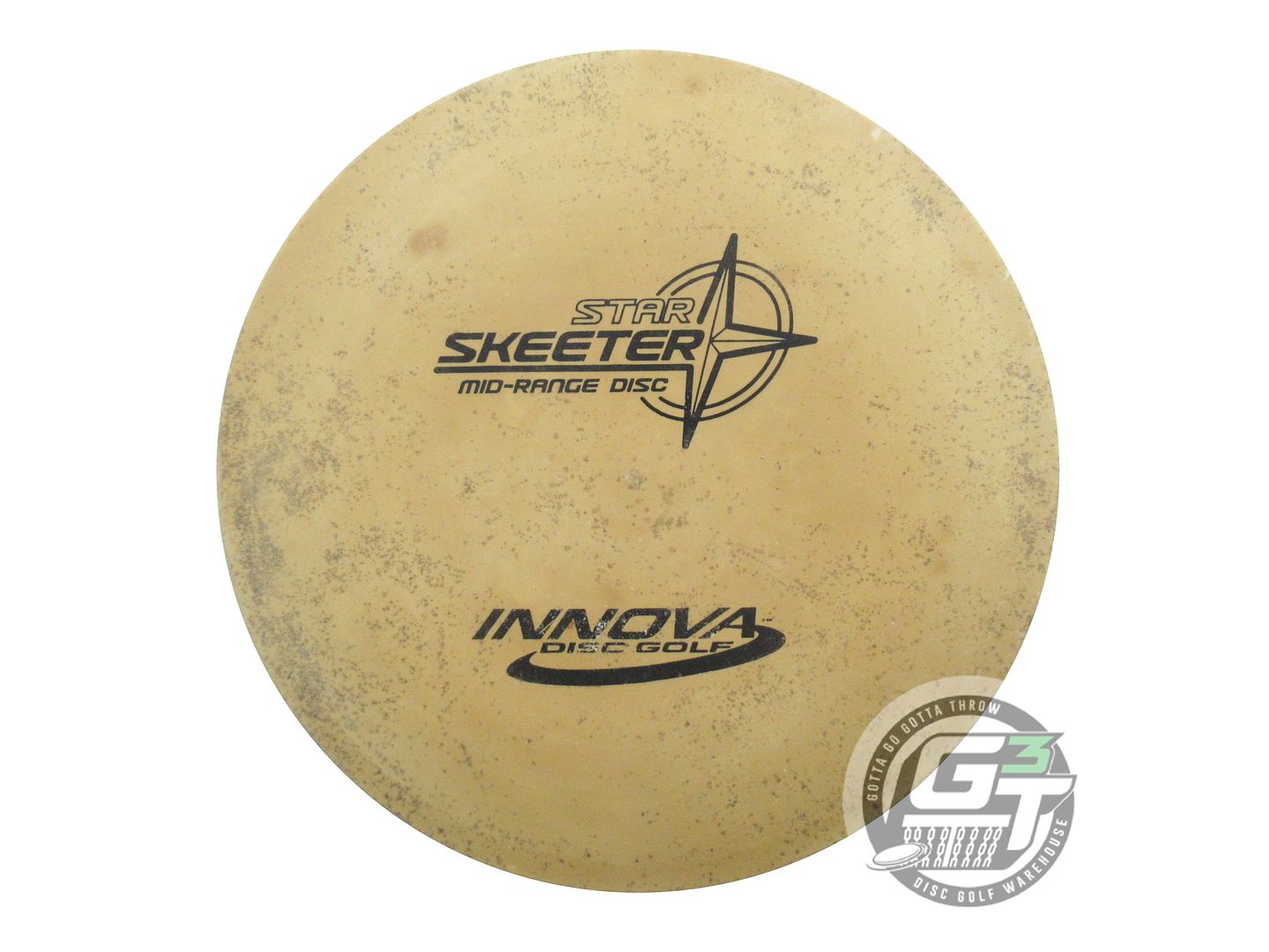 USED Innova Star Skeeter 171g Tan Black Stamp PFN Midrange Golf Disc