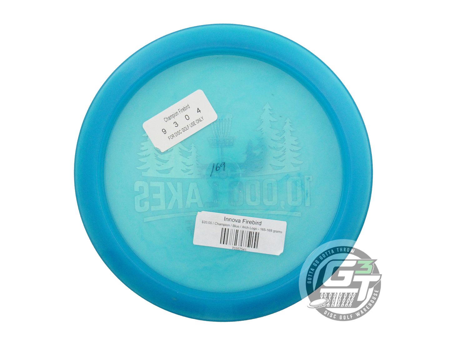 NOS Innova Champion Firebird 169g Blue Pink Foil Distance Driver Golf Disc