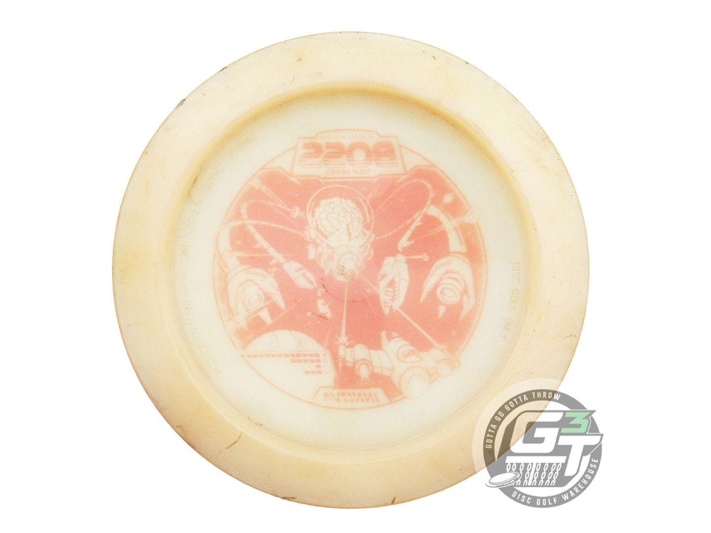 USED Innova [KOLING] Halo Champion Boss 175g Peach Distance Driver Golf Disc