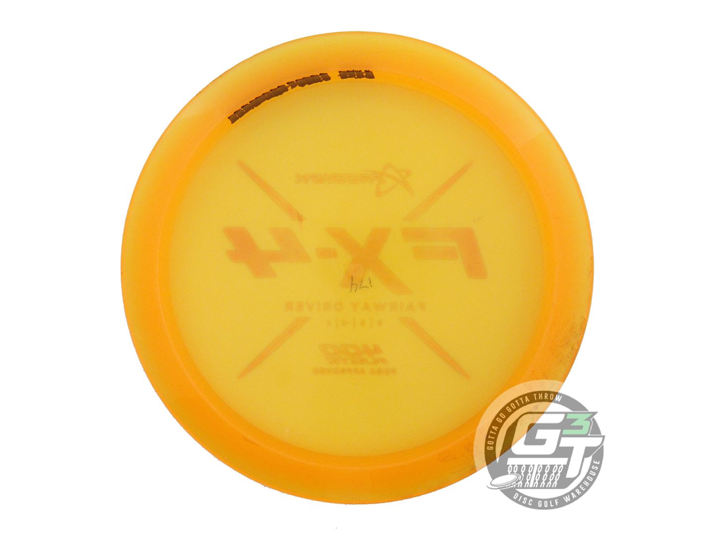 USED Prodigy Discs 400 FX4 174g Marigold Pink Glitter Foil Fairway Driver Disc