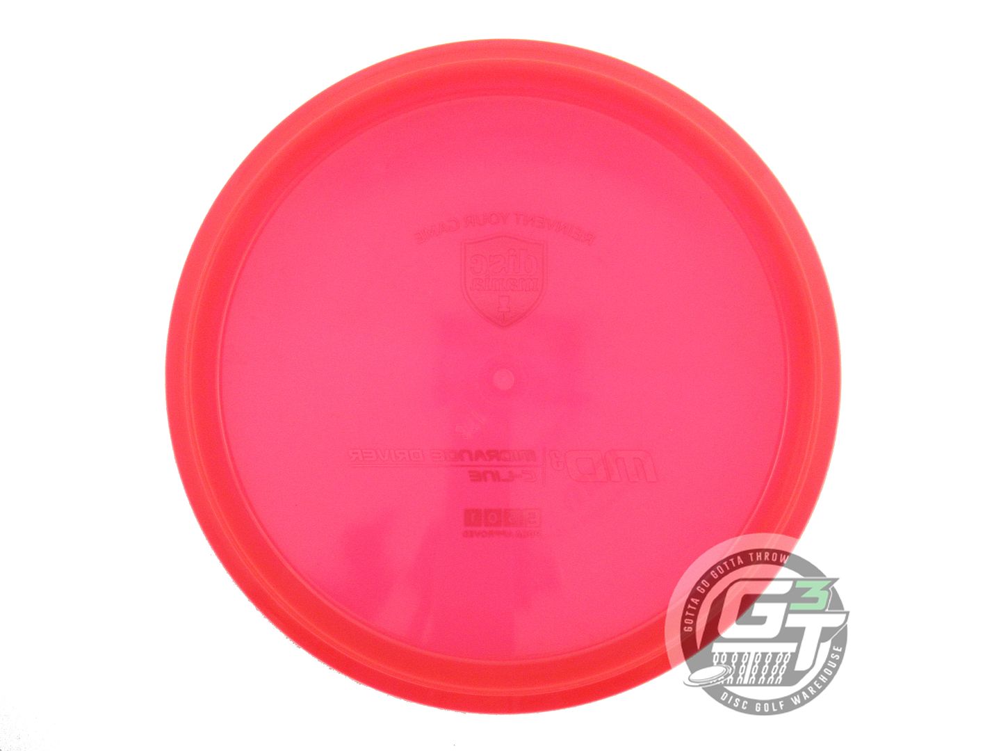 USED DiscMania C-Line MD3 176g Red Teal Foil Midrange Golf Disc