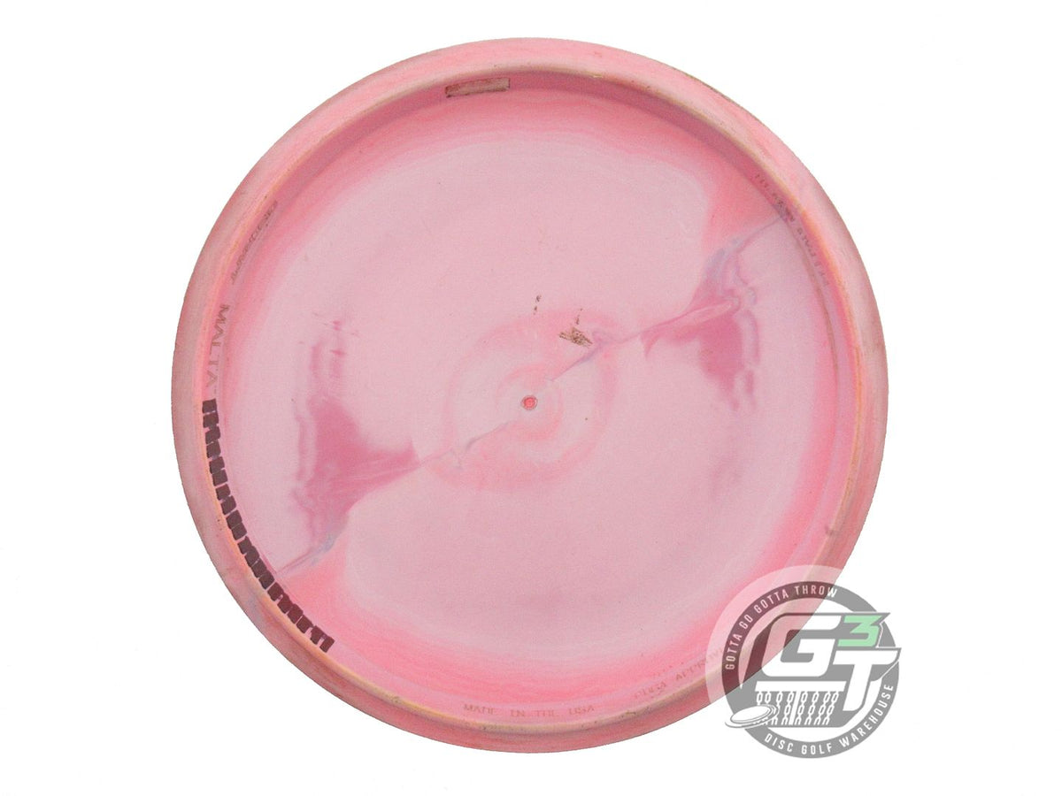 USED Discraft [McBETH] ESP Malta 176g Pink Rainbow Shatter Midrange Golf Disc