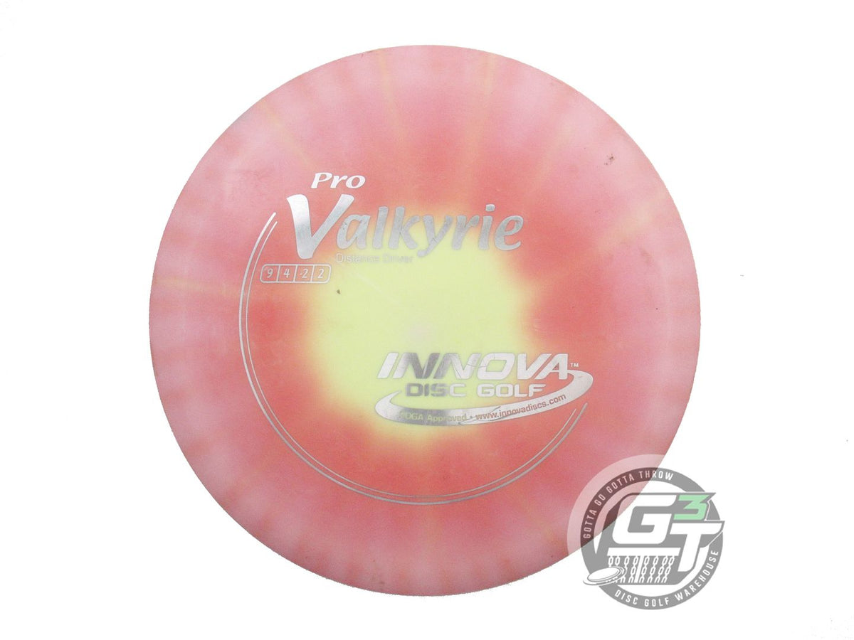 USED Innova I-DYE Pro Valkyrie 175g Pink Burst Distance Driver Golf Disc