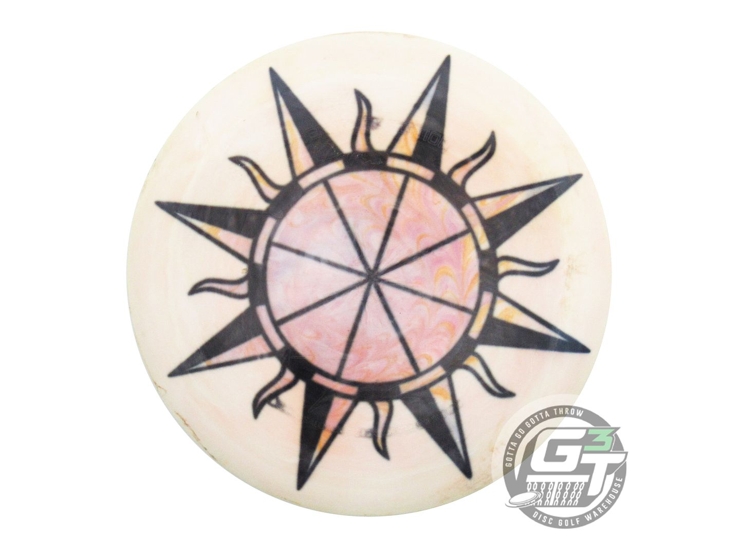 USED Innova [SALONEN] Swirled Star Destroyer 172g Peach HOME DYED Driver Disc