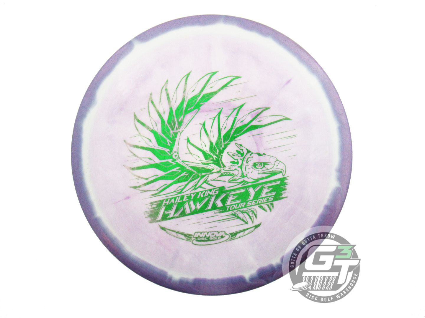USED Innova [KING] Halo Star Hawkeye 175g Purple-White Fairway Driver Golf Disc