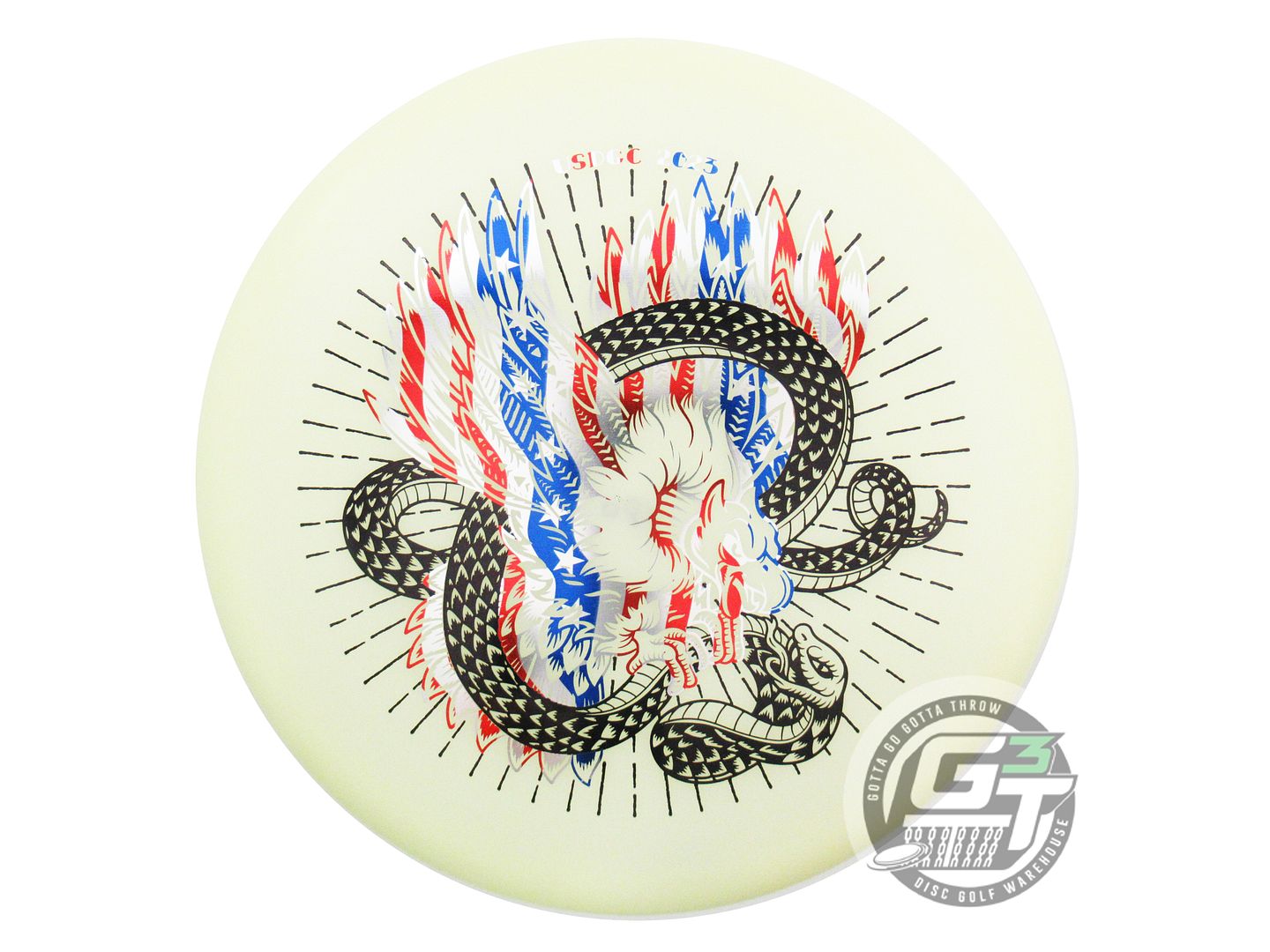 NOS Innova [USDGC] Champion Glow Roc 180g Flag Foil Midrange Golf Disc