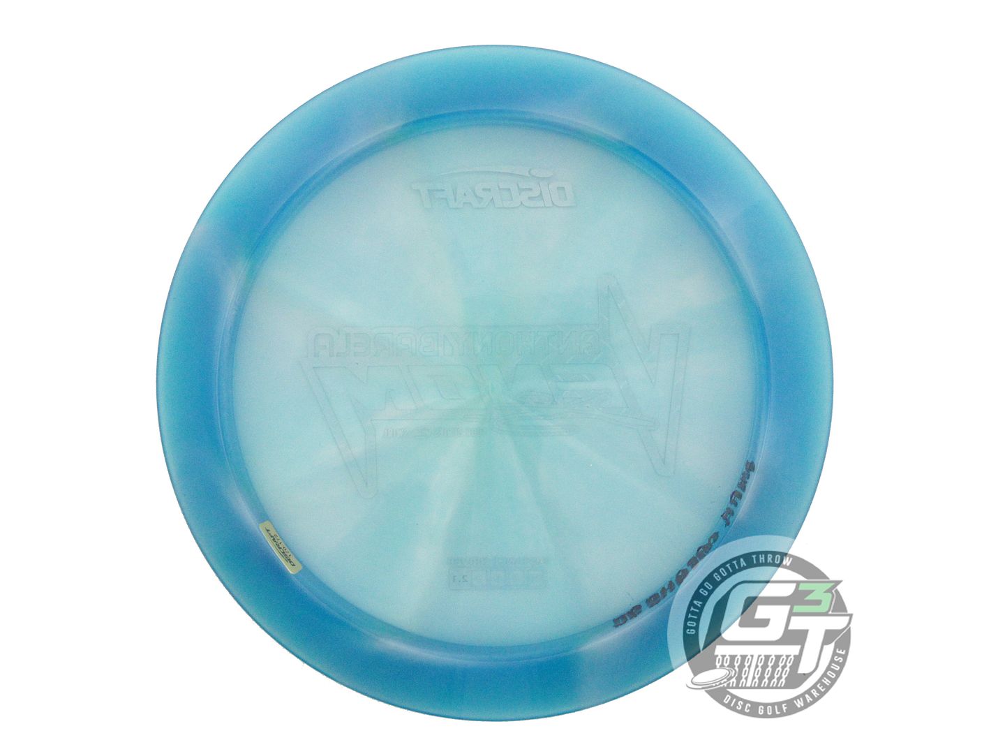 USED Discraft [BARELA] Z Swirl Venom 173g Blue Diamond Plate Driver Disc