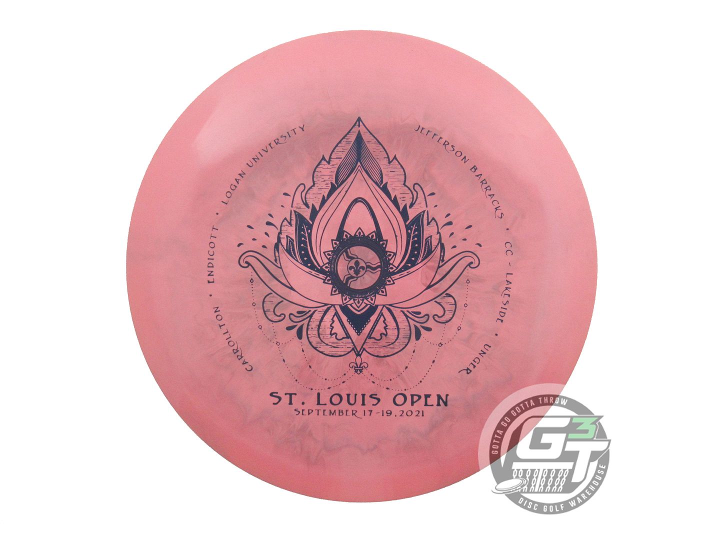 USED Legacy Discs Icon Patriot 175g Pink-Gray Black Stamp Fairway Driver Disc