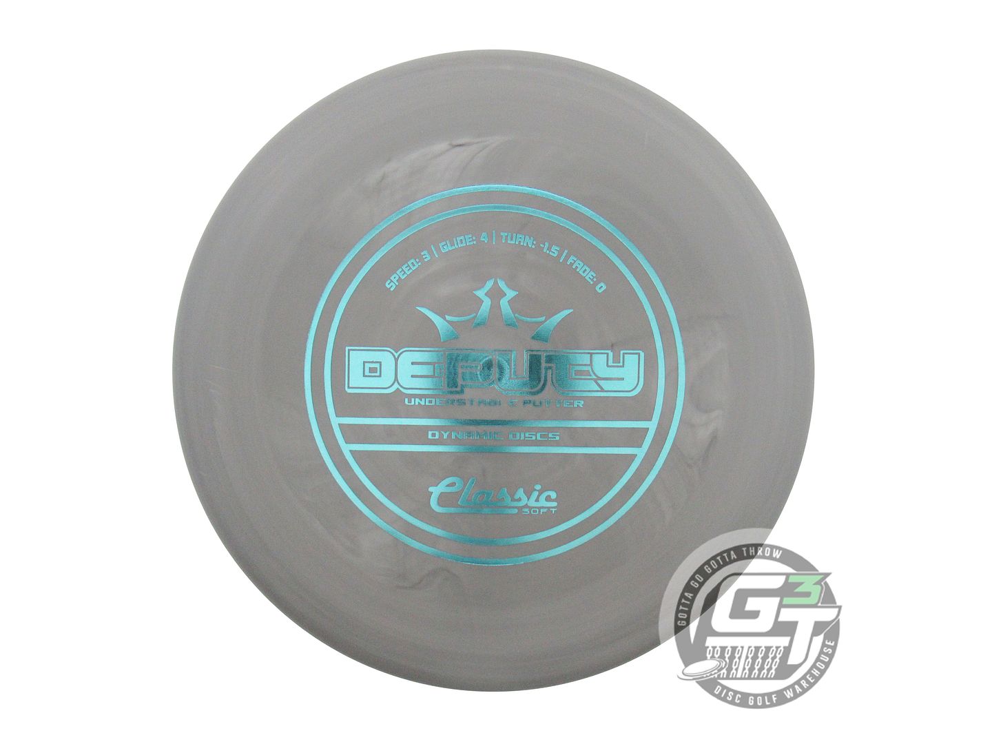 Dynamic Discs Classic Soft Deputy Putter Golf Disc (Individually Listed)