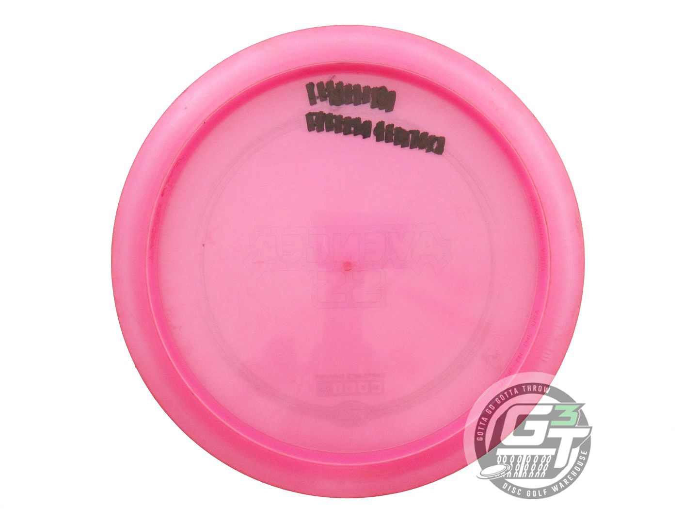 USED Discraft Z Avenger SS 167g Pink Lime Star Foil Distance Driver Golf Disc