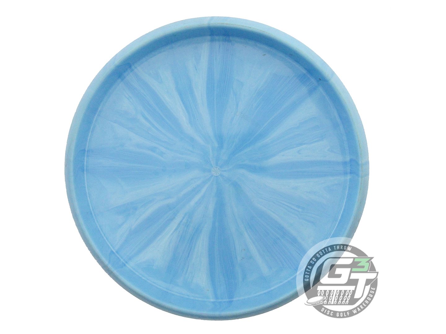 USED Dynamic Discs Fuzion Burst Warden 175g Blue Jellybean Foil Putter Golf Disc