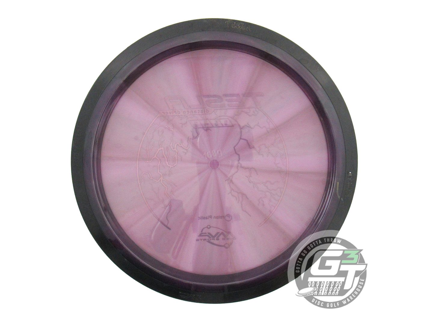 USED MVP Disc Sports Proton Tesla 168g Purple Distance Driver Golf Disc
