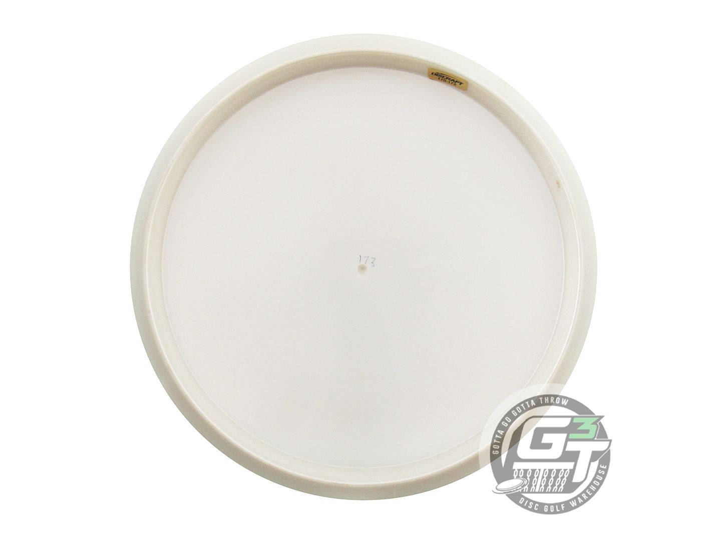 USED Discraft Big Z Malta 173g White Red Star Foil Midrange Golf Disc