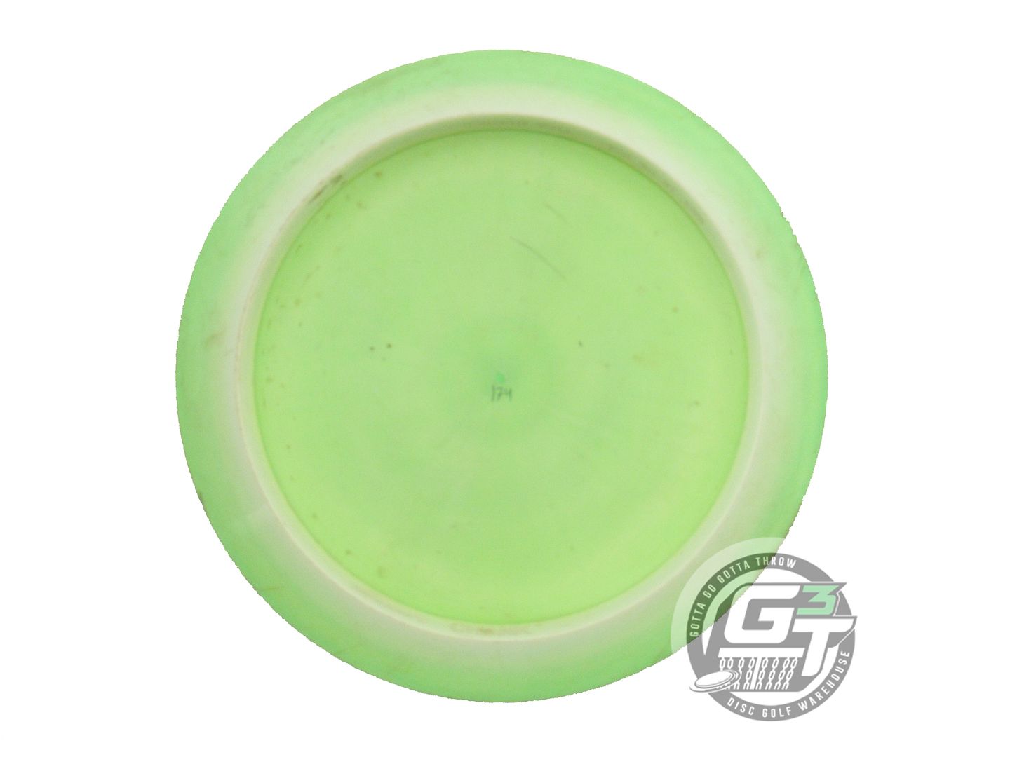 USED Discraft ESP Crank 174g Lime Black Stamp Distance Driver Golf Disc