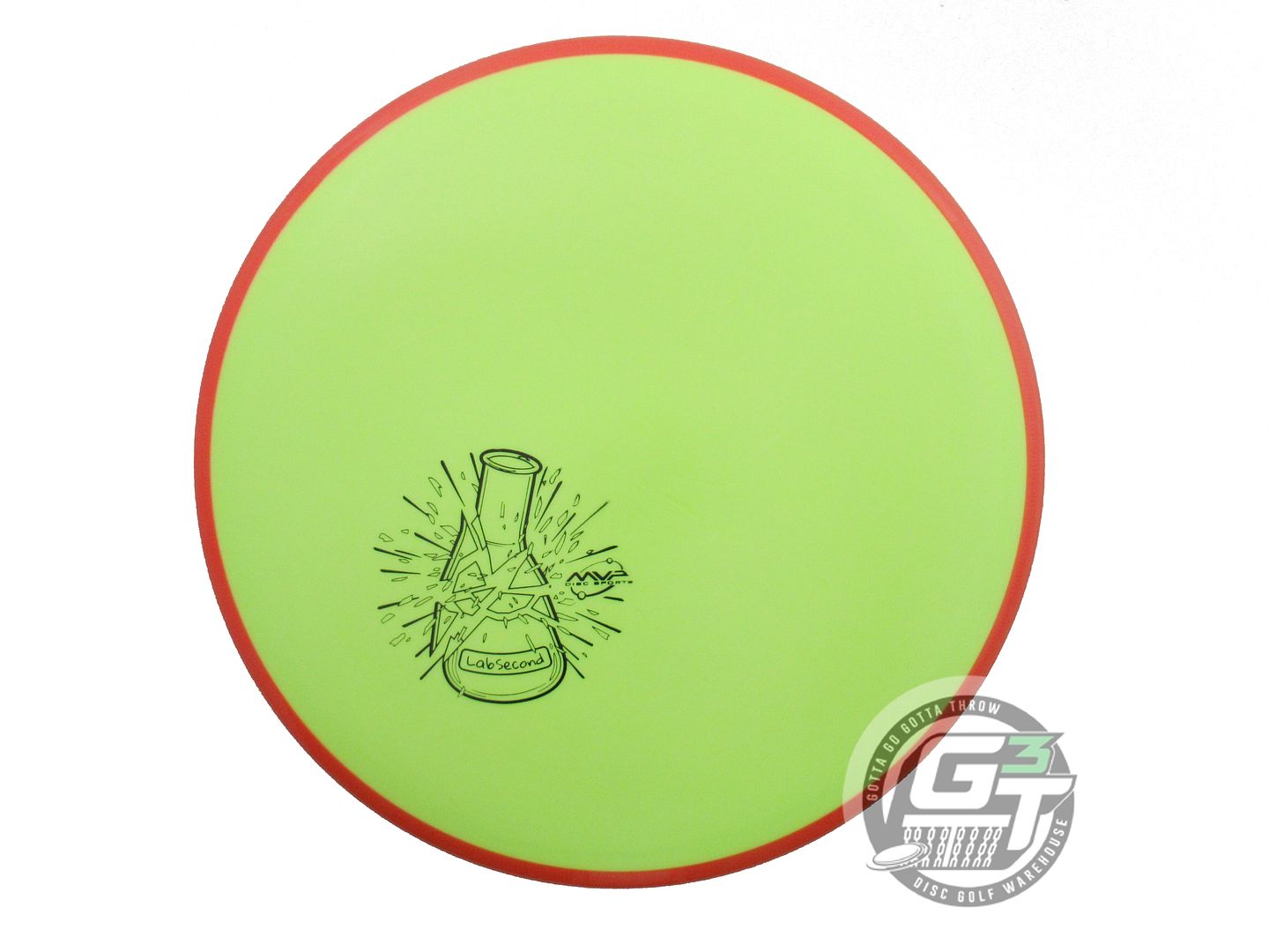 NOS Axiom Discs X-OUT Prism Fission Pyro 166g Yellow Pink Rim Midrange Golf Disc