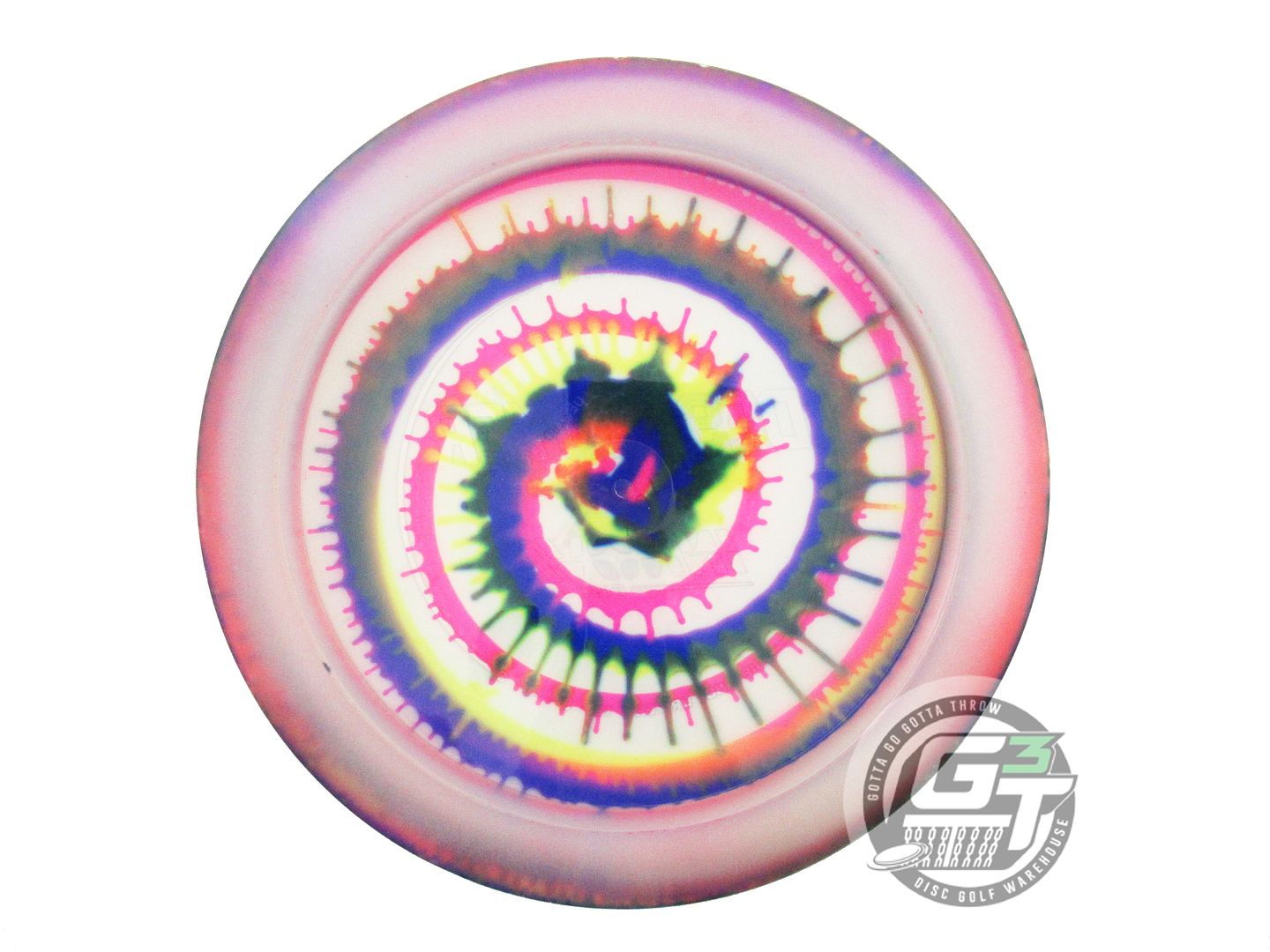 USED Innova I-DYE Champion Destroyer 170g Spiral Burst Distance Driver Golf Disc
