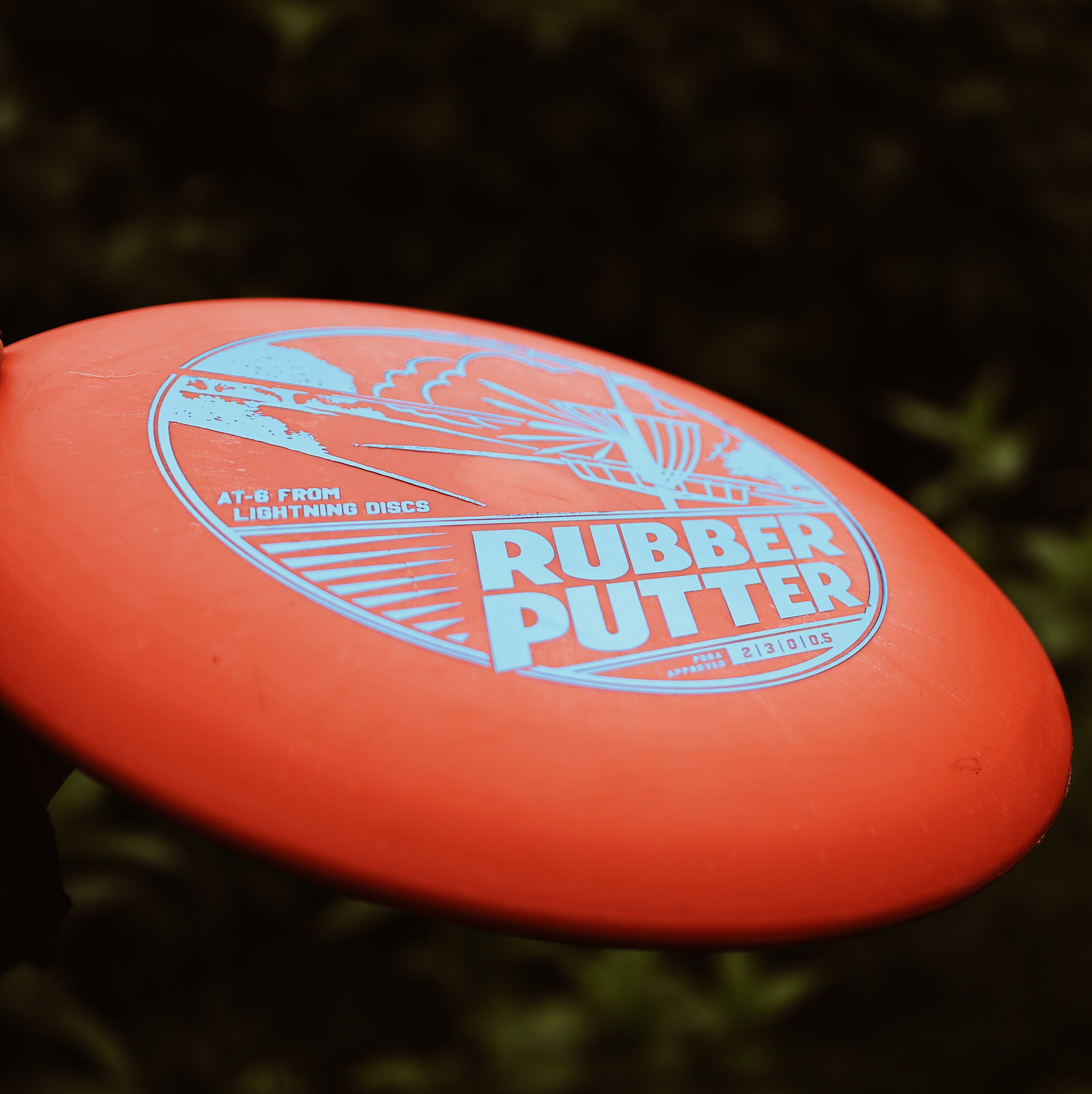 Lightning Sure Grip Rubber Putter Golf Disc - Gotta Go Gotta Throw