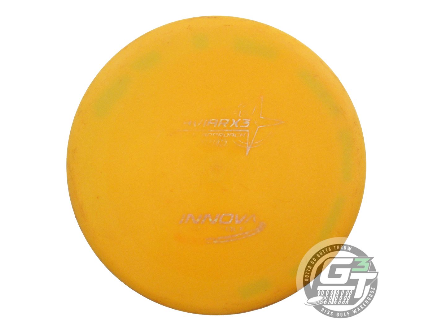 USED Innova Star AviarX3 177g Orange Prism Foil Putter Golf Disc