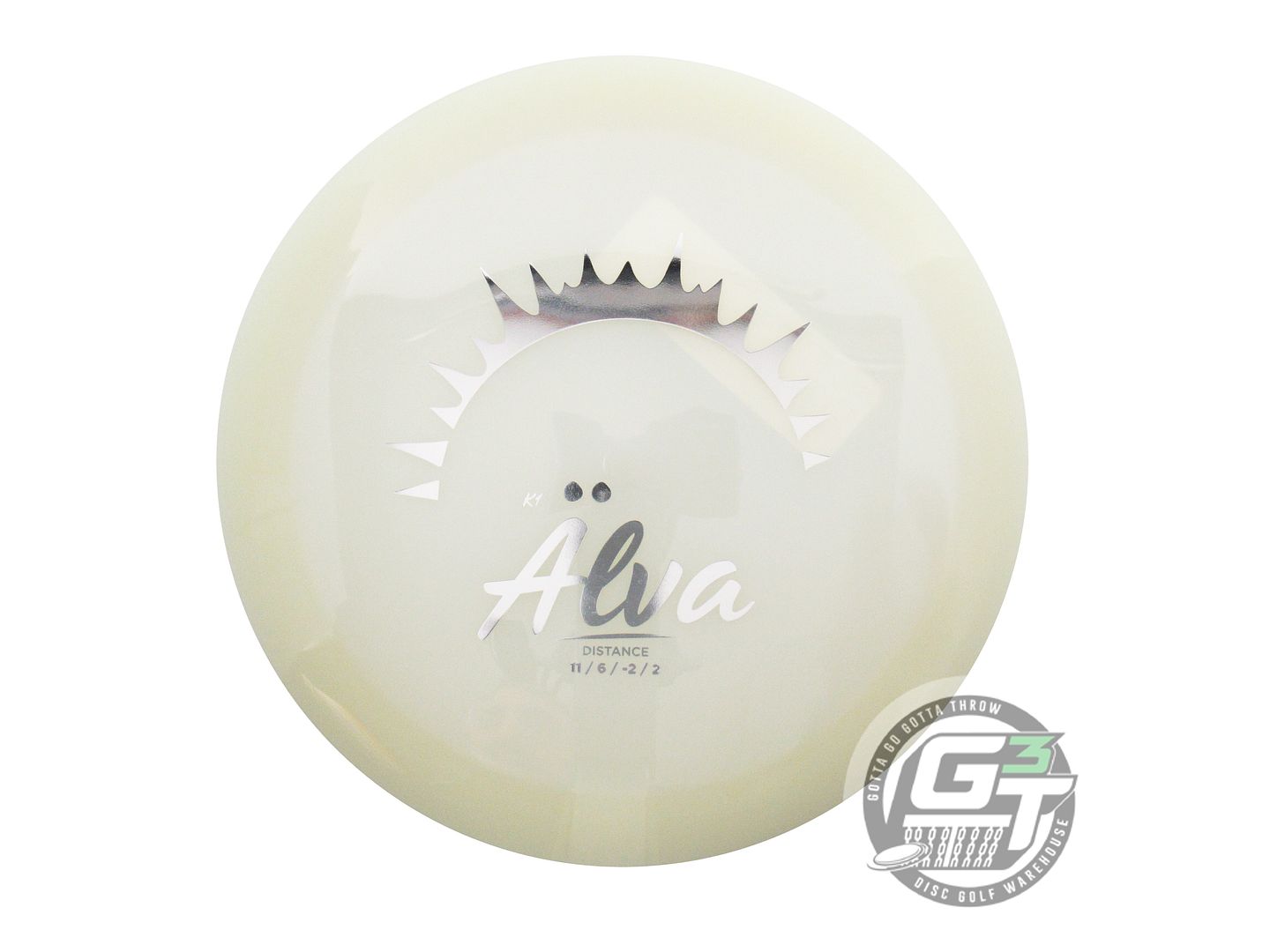 Kastaplast Glow K1 Alva Distance Driver Golf Disc (Individually Listed)