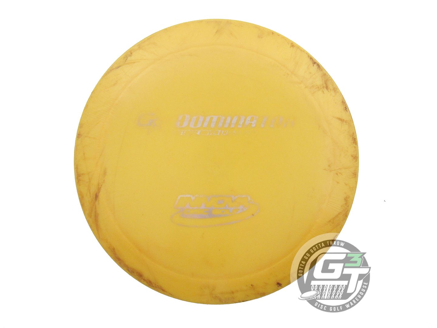 USED Innova GStar Dominator 169g Marigold Silver Holo Distance Driver Golf Disc