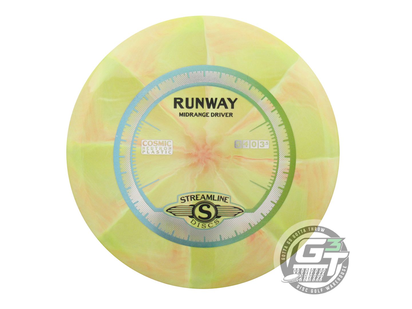 Streamline Cosmic Neutron Runway Midrange Golf Disc (Individually Listed)
