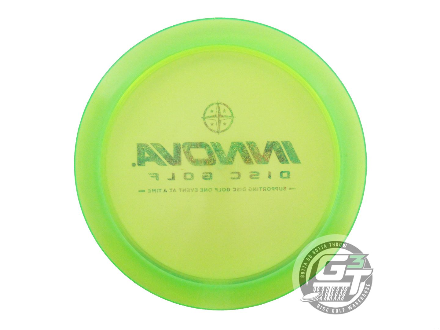 USED Innova Champion Mystere 177g Lime Fireworks Foil Distance Driver Golf Disc