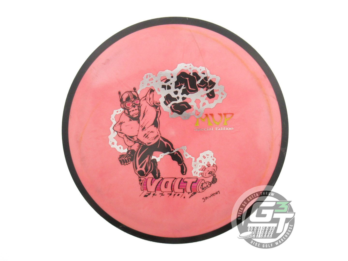 USED MVP Disc Sports [SE] Fission Volt 160g Pink SKULBOY Fairway Driver Disc