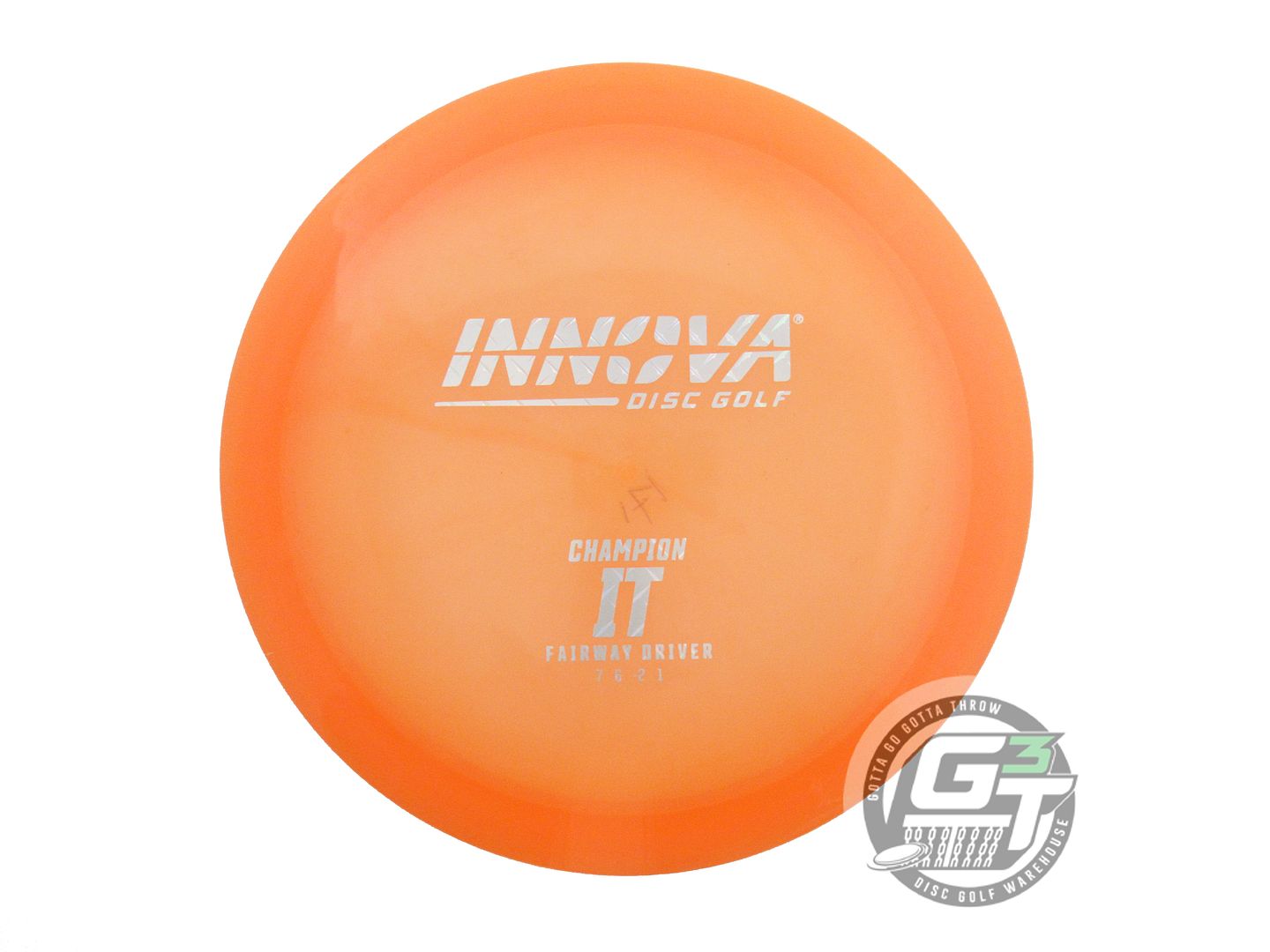 USED Innova Champion IT 171g Peach Diamond Plate Foil Fairway Driver Golf Disc