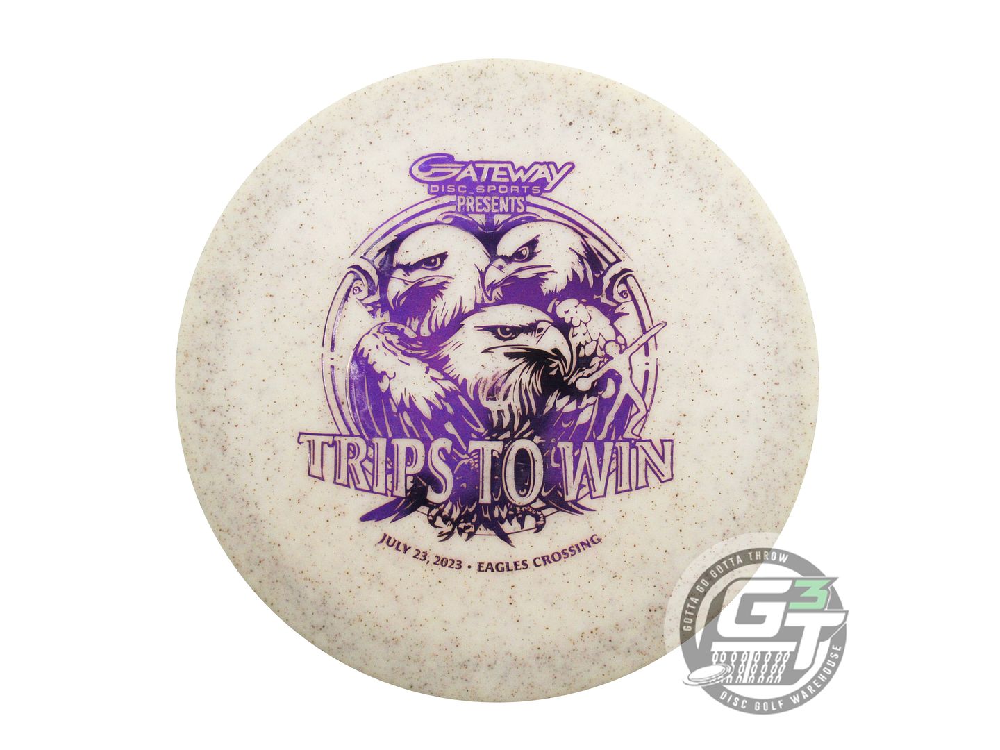 USED Gateway X-OUT Diamond Hemp Spell 174g Ivory A Distance Driver Golf Disc