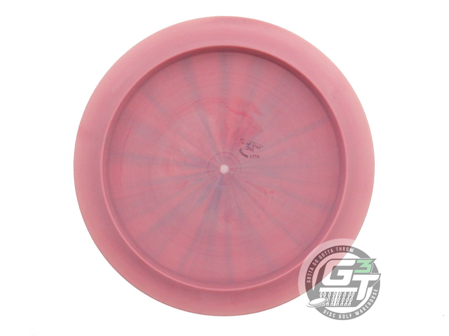USED Lone Star Bravo Seguin 173g Pink Sunset Foil Distance Driver Golf Disc