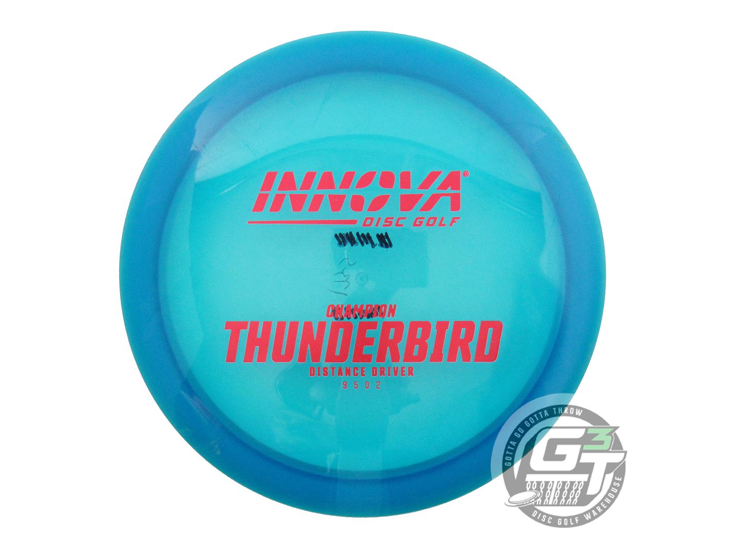 USED Innova Champion Thunderbird 174g Blue Red Foil Distance Driver Golf Disc